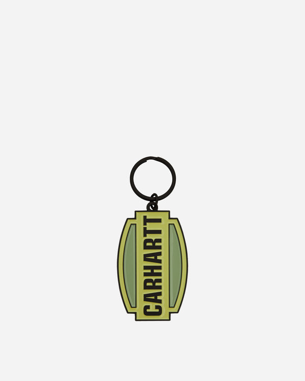 Carhartt WIP Press Script Keychain Arctic Lime