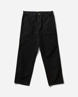 Carhartt WIP Men s Single Knee Pants Black (Rinsed)