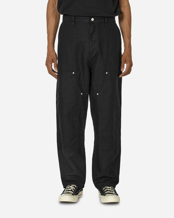 Carhartt WIP Walter Double Knee Pants Black (Rinsed)