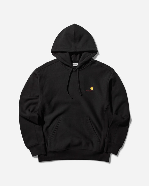 Carhartt WIP Men s American Script Hoodie Black