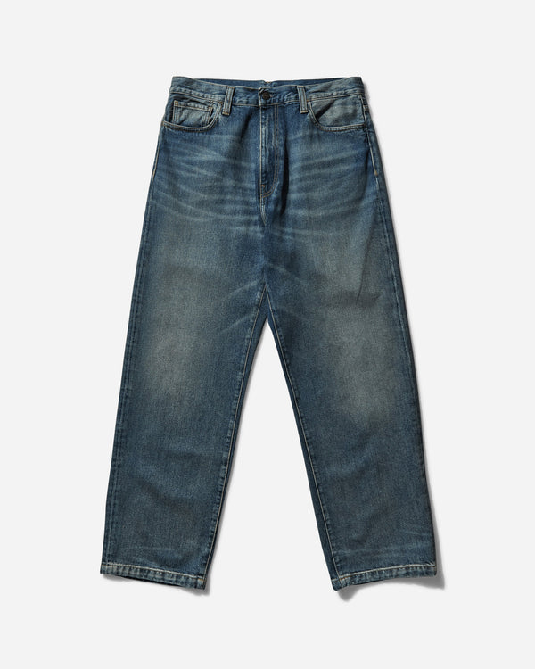 Carhartt WIP Men s Landon Pants Blue (Worn Used Wash)