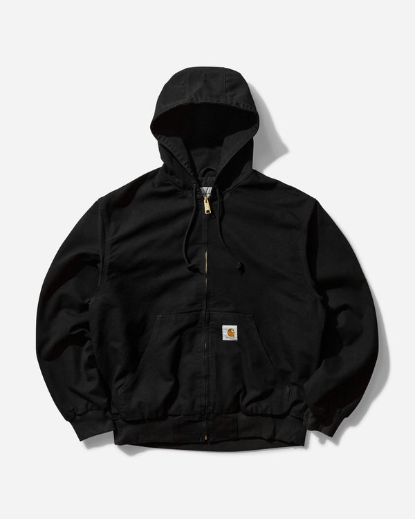 Carhartt WIP Men s OG Active Jacket Black (Rinsed)