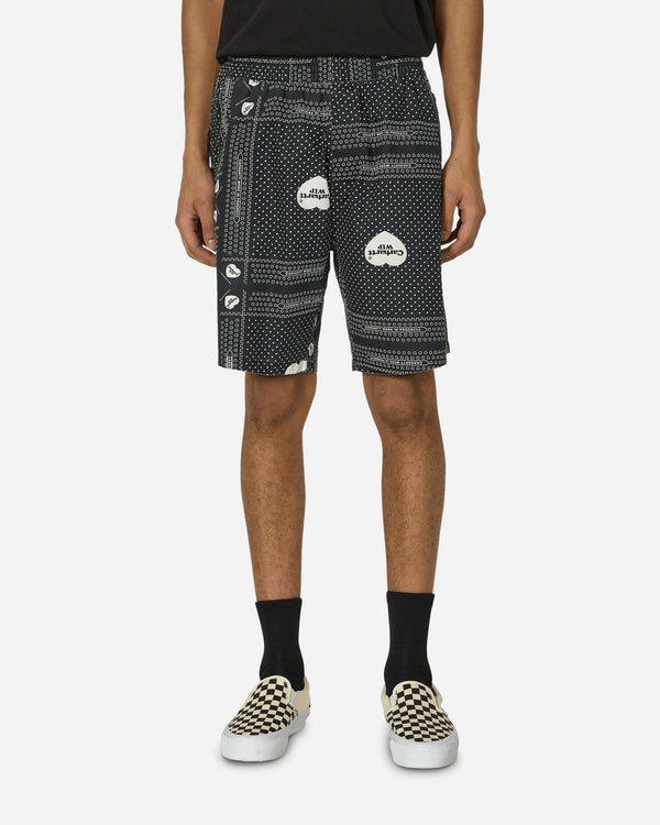 Carhartt WIP Heart Bandana Shorts Black