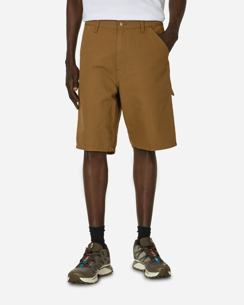 Carhartt WIP Single Knee Shorts Hamilton Brown (Rinsed)