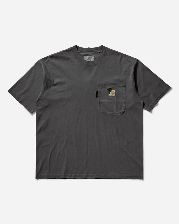 Carhartt WIP Men s INVINCIBLE Pigment Dyed T-Shirt Soot