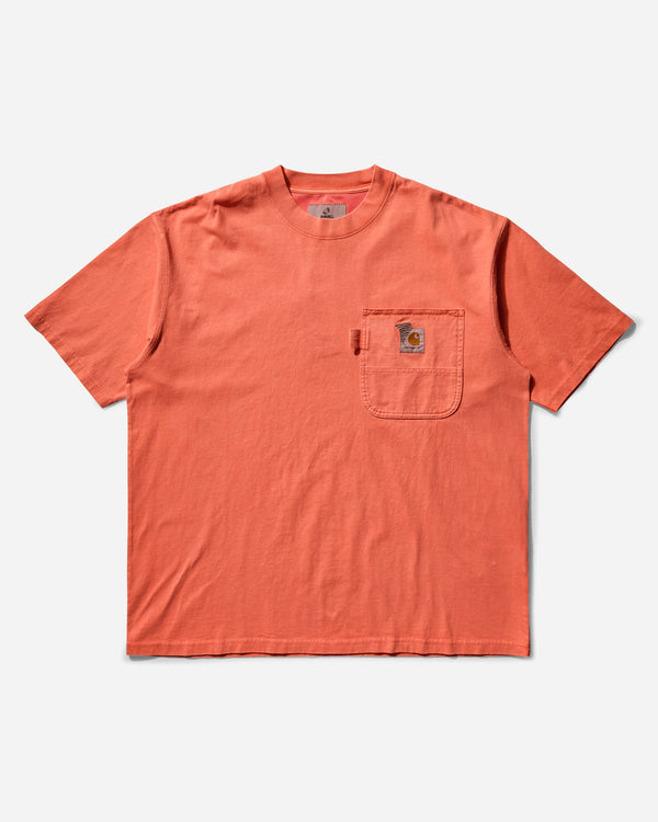 Carhartt WIP Men s INVINCIBLE Pigment Dyed T-Shirt Shrimp