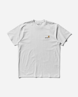 Carhartt WIP Men s American Script T-Shirt White