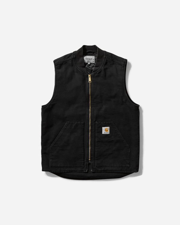 Carhartt WIP Classic Vest Black (Stone Canvas)