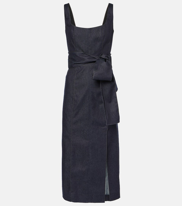 Carolina Herrera Denim midi dress