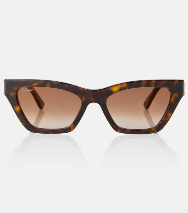 Cartier Eyewear Collection Cat-eye sunglasses | LYBSTORE