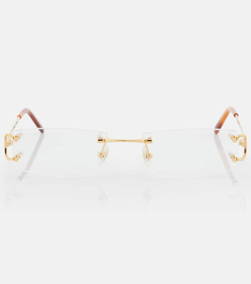 Cartier Eyewear Collection Rectangular glasses