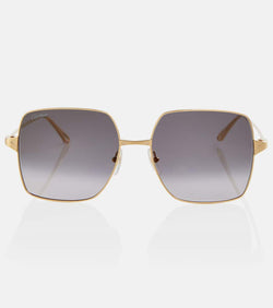 Cartier Eyewear Collection Santos de Cartier square sunglasses