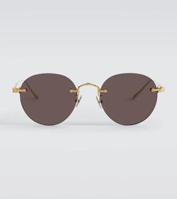 Cartier Eyewear Collection Signature C de Cartier round sunglasses