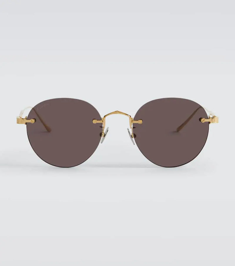 Cartier Eyewear Collection Signature C de Cartier round sunglasses