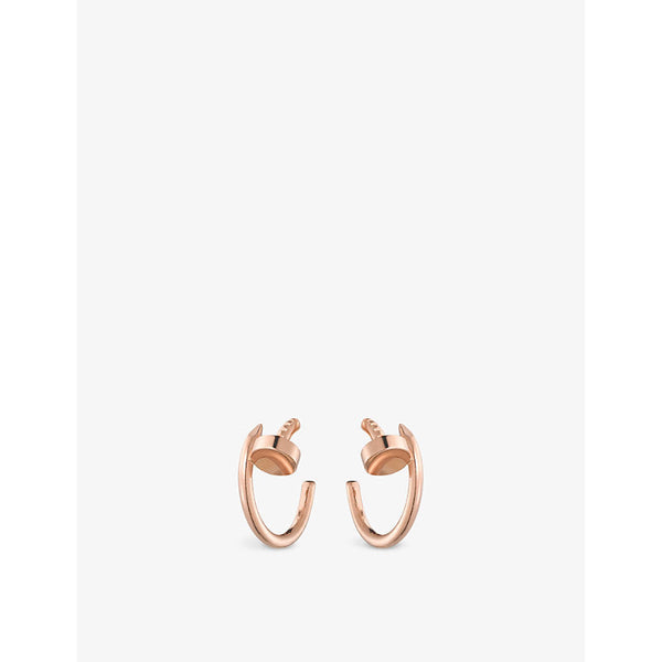 Cartier Juste Un Clou 18ct rose-gold earrings