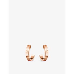 Cartier LOVE 18ct rose-gold earrings