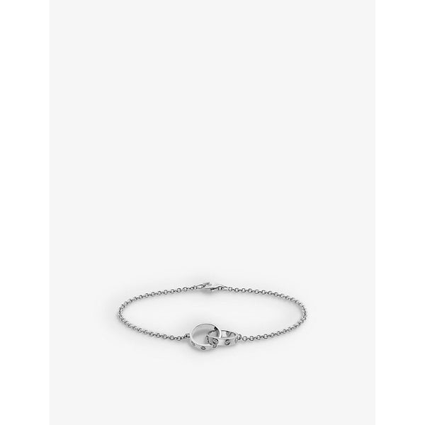 Cartier LOVE 18ct white-gold bracelet