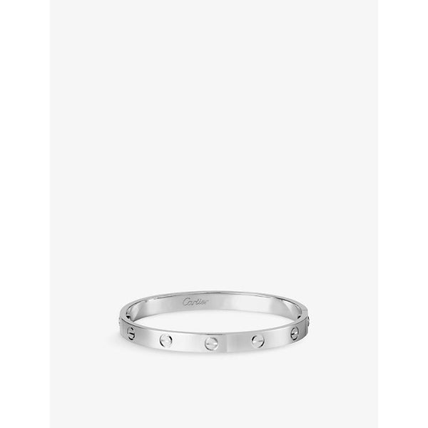 Cartier LOVE 18ct white-gold bracelet