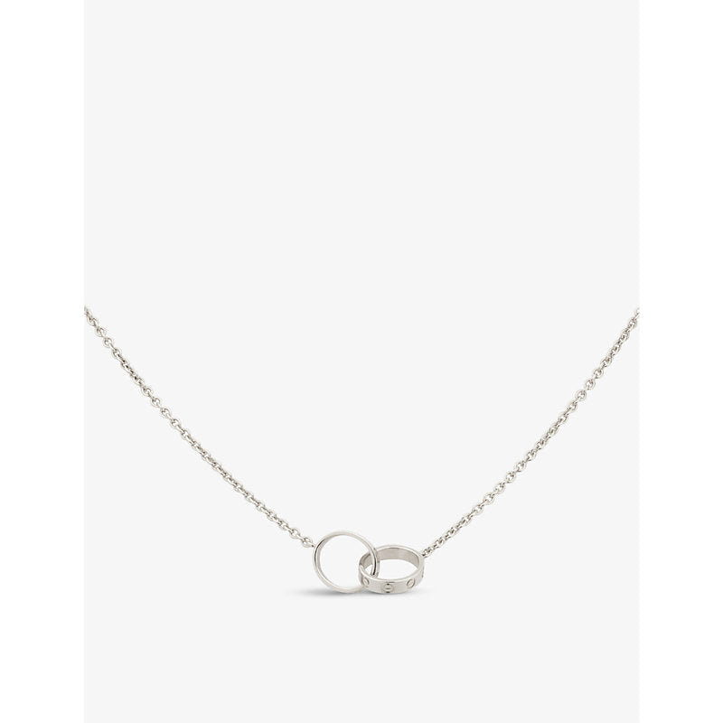 Cartier LOVE 18ct white-gold necklace