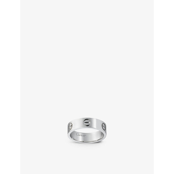 Cartier LOVE 18ct white-gold ring