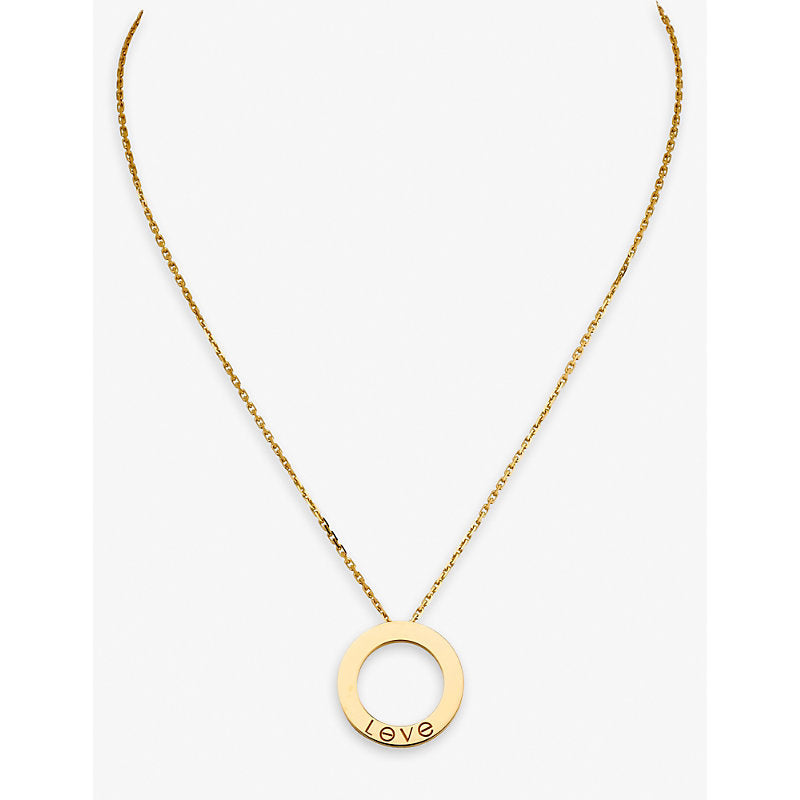 Cartier LOVE 18ct yellow-gold necklace