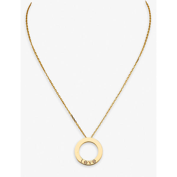 Cartier LOVE 18ct yellow-gold necklace