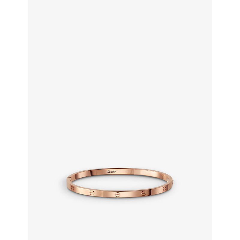 Cartier LOVE small 18ct rose-gold bracelet