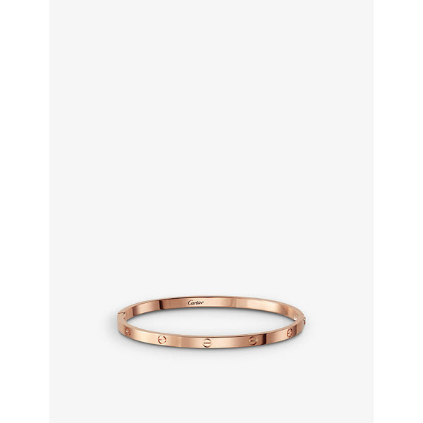 Cartier LOVE small 18ct rose-gold bracelet