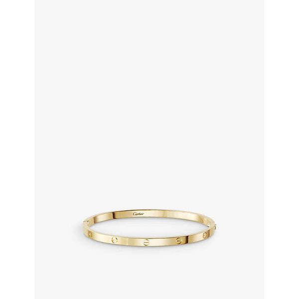 Cartier LOVE small 18ct yellow-gold bracelet