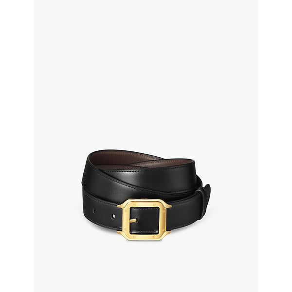 Cartier Santos leather belt