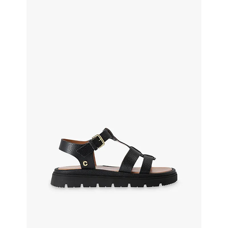 Carvela Comfort Pavilion T-bar flat leather sandals