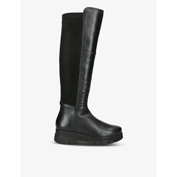 Carvela Comfort Run contrast-panel leather knee-high boots | Carvela Comfort