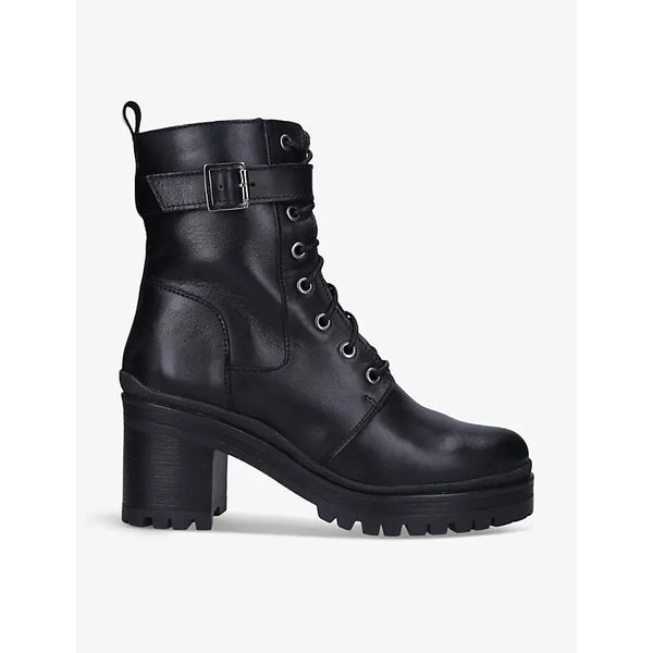 Carvela Comfort Secure 2 lace-up heeled leather ankle boots