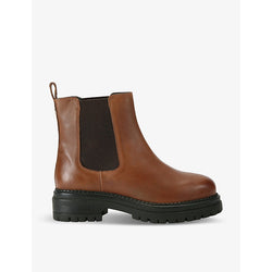 Carvela Headline flat leather Chelsea boots