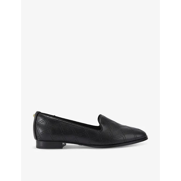 Carvela Kingsley diamond-stitching faux-leather loafers