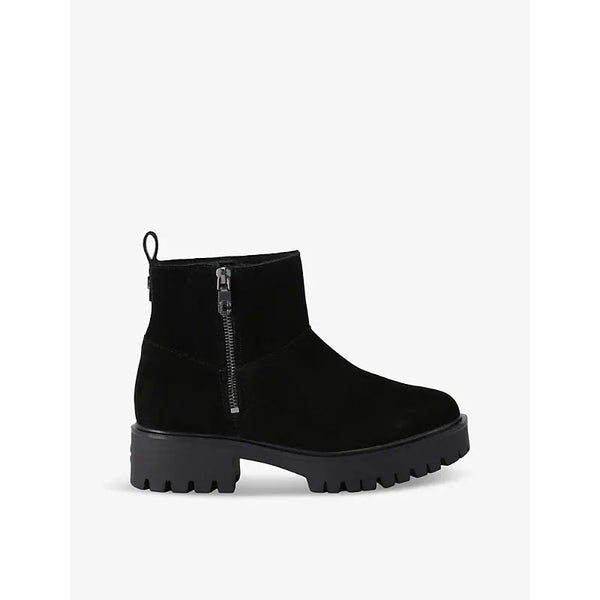 Carvela Limit Fur shearling-lined suede ankle boots | Carvela