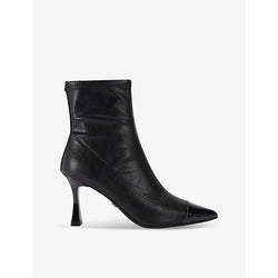 Carvela Midnight faux-leather ankle boots