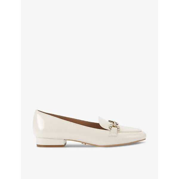 Carvela Poise snaffle-detail faux-leather loafers