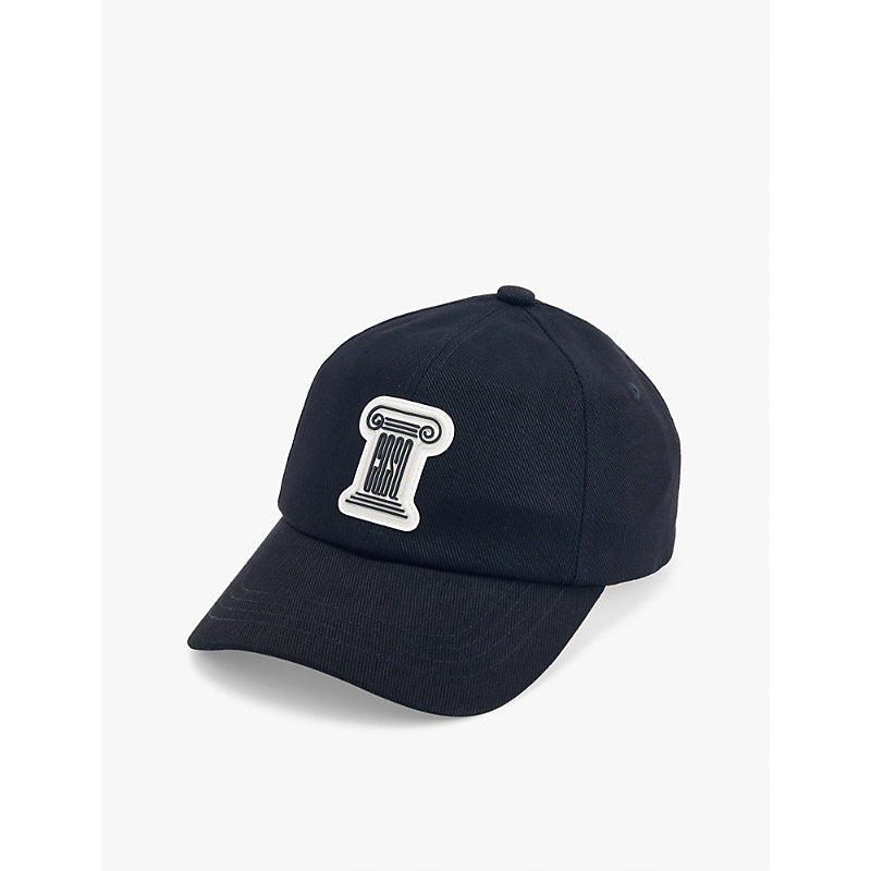  Casablanca Column logo-embroidered cotton baseball cap