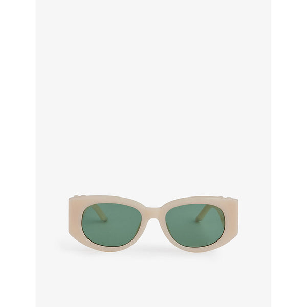 Casablanca EW020C8 rectangle-frame acetate sunglasses | LYBSTORE