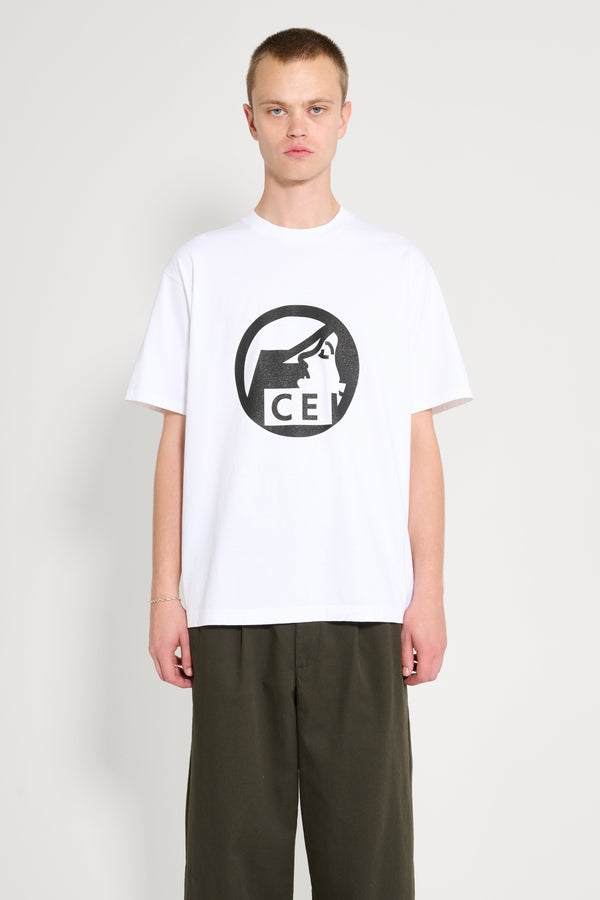 Cav Empt Flat Pre Cog T-shirt White