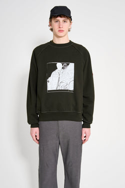 Cav Empt MD Authorship Big Crew Neck Black