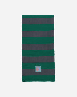 Cav Empt Poly Knit Stripe Scarf Green