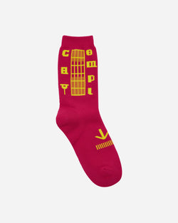 Cav Empt Logo Socks Pink