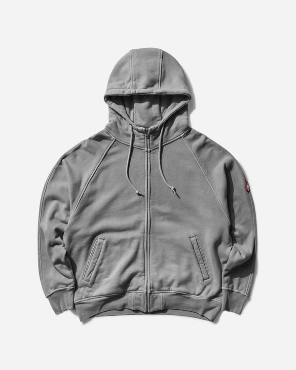 Cav Empt Men s Overdye MD Explorer Big Heavy Hoodie Grey