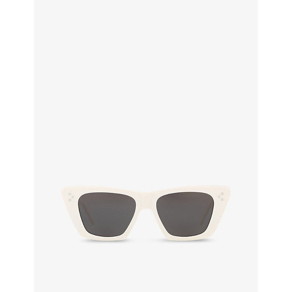 Celine CL40187I acetate cat-eye sunglasses | LYBSTORE