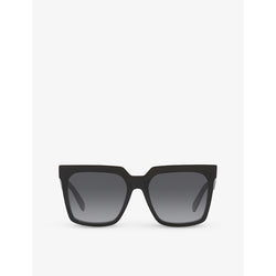 Womens Celine CL4055IN rectangular acetate sunglasses