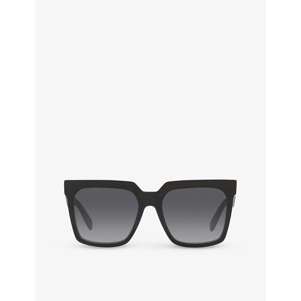 Womens Celine CL4055IN rectangular acetate sunglasses