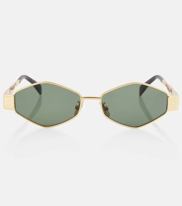 Celine Eyewear Triomphe geometric sunglasses | LYBSTORE