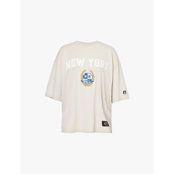 Womens Champion New York brand-embroidered cotton-jersey T-shirt